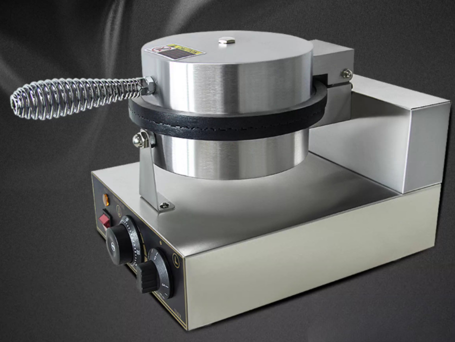 Waffle Cone Maker - 220V ijskegel- en wafelijzermachine voor doe-het-zelf