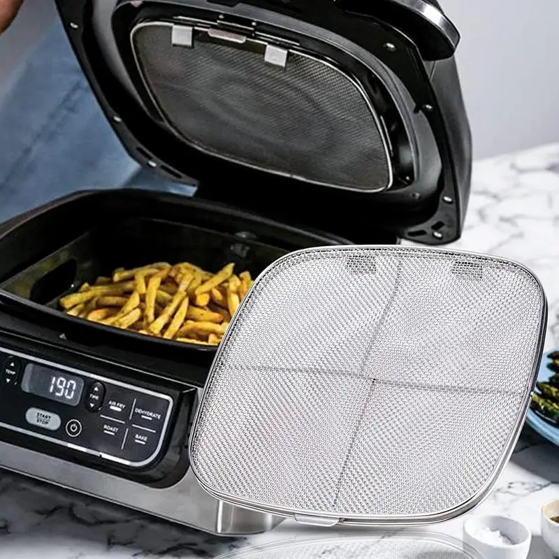 Ninja Air Fryer Af101 - Rvs Ploetert Shield Voor Ninja Foodi