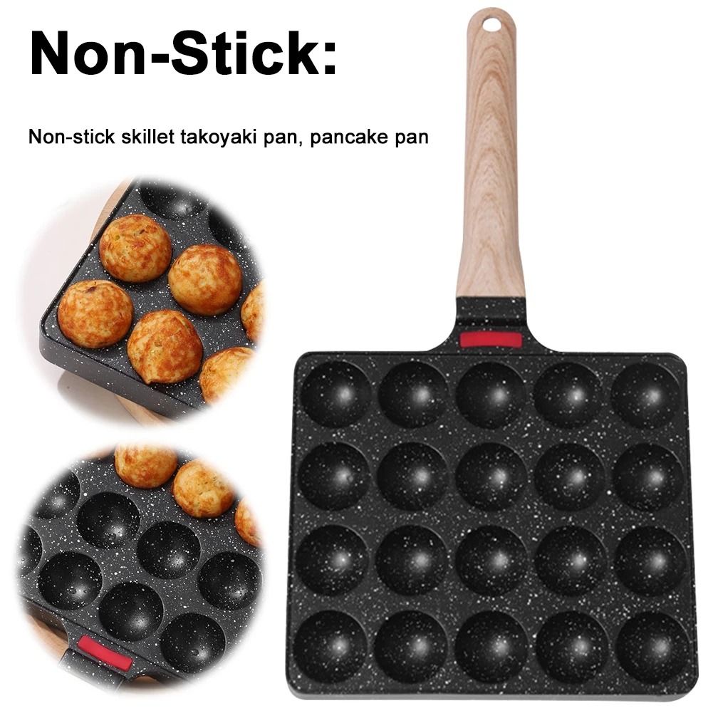 Takoyaki Pan 20 Vormen Takoyak - Takoyaki Grill Plate recensie en prijs