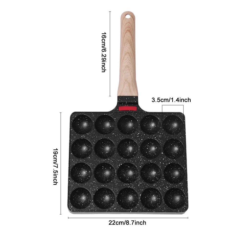 Takoyaki Pan 20 Vormen Takoyak - Takoyaki Grill Plate recensie en prijs