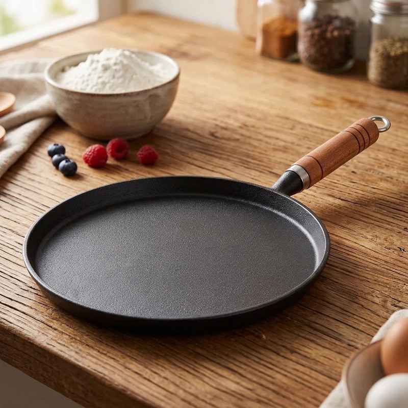 20/23/26cm gietijzeren koekenp - Cast Iron Corn recensie en prijs