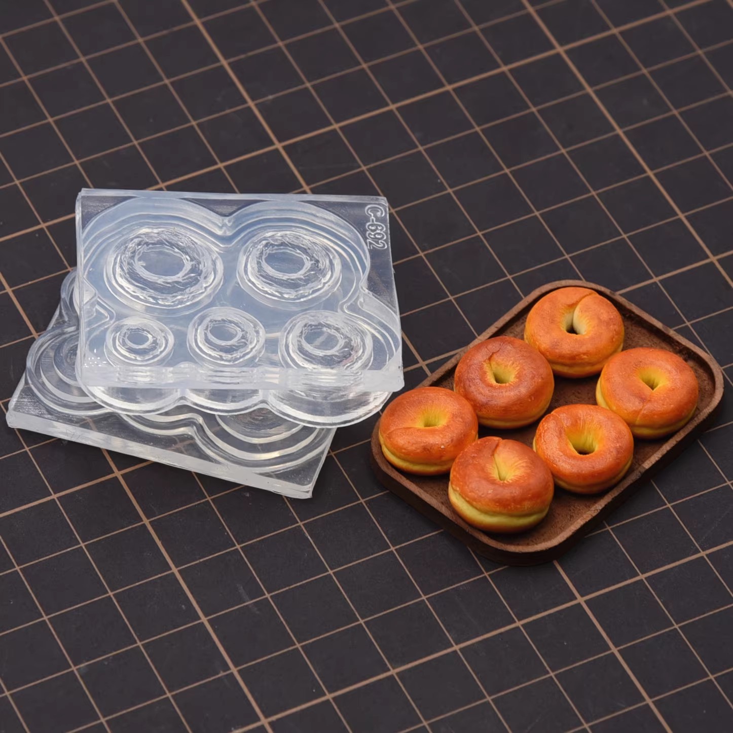 Polymeer Klei Mini 3D Bagel Br - Donut Mold Silicone recensie en prijs