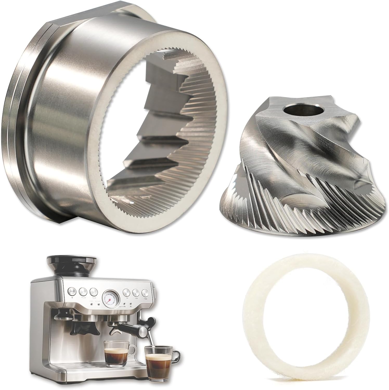 Conische maalsteenset vervangi - Breville Espresso Bes870 recensie en prijs